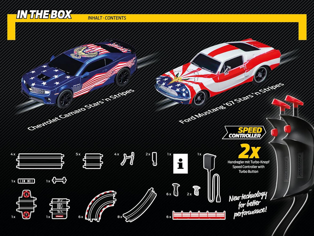 Carrera GO Street Legends - Juego eléctrico de pista de carreras de coches