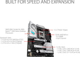 ASUS ROG Strix B650-A Gaming WiFi AMD B650 AM5 Ryzen™ Desktop 9000...