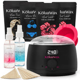 KoluaWax Kit de Cera Premium para Mujeres - Apto para Principiantes...
