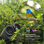 Hontry Binoculares para adultos y niños, prismáticos compactos
