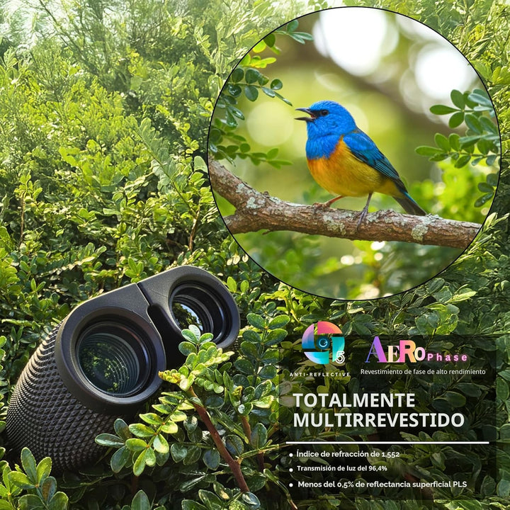 Hontry Binoculares para adultos y niños, prismáticos compactos de 1...