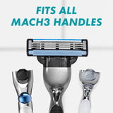 Gillette Mach3 - Recambios de maquinilla de afeitar para hombres, 4...