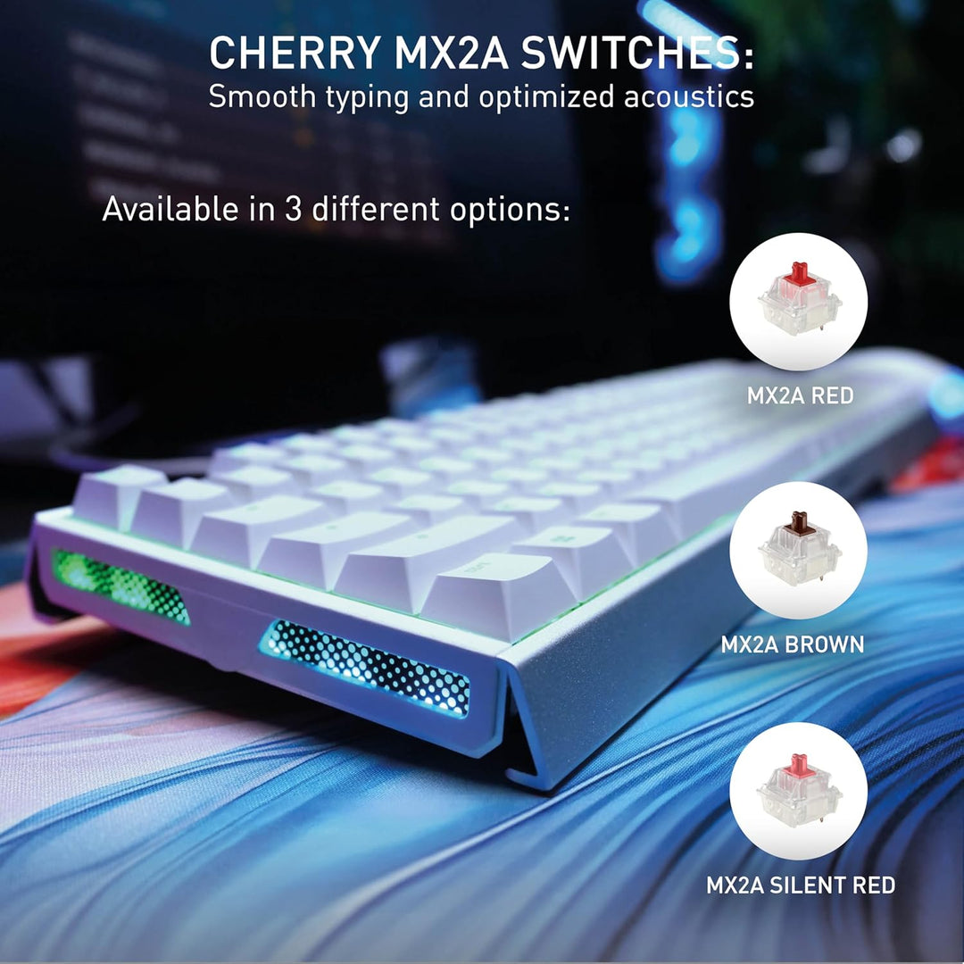 CHERRY XTRFY MX 3.1, Teclado mecánico para juegos con cable, carcas...