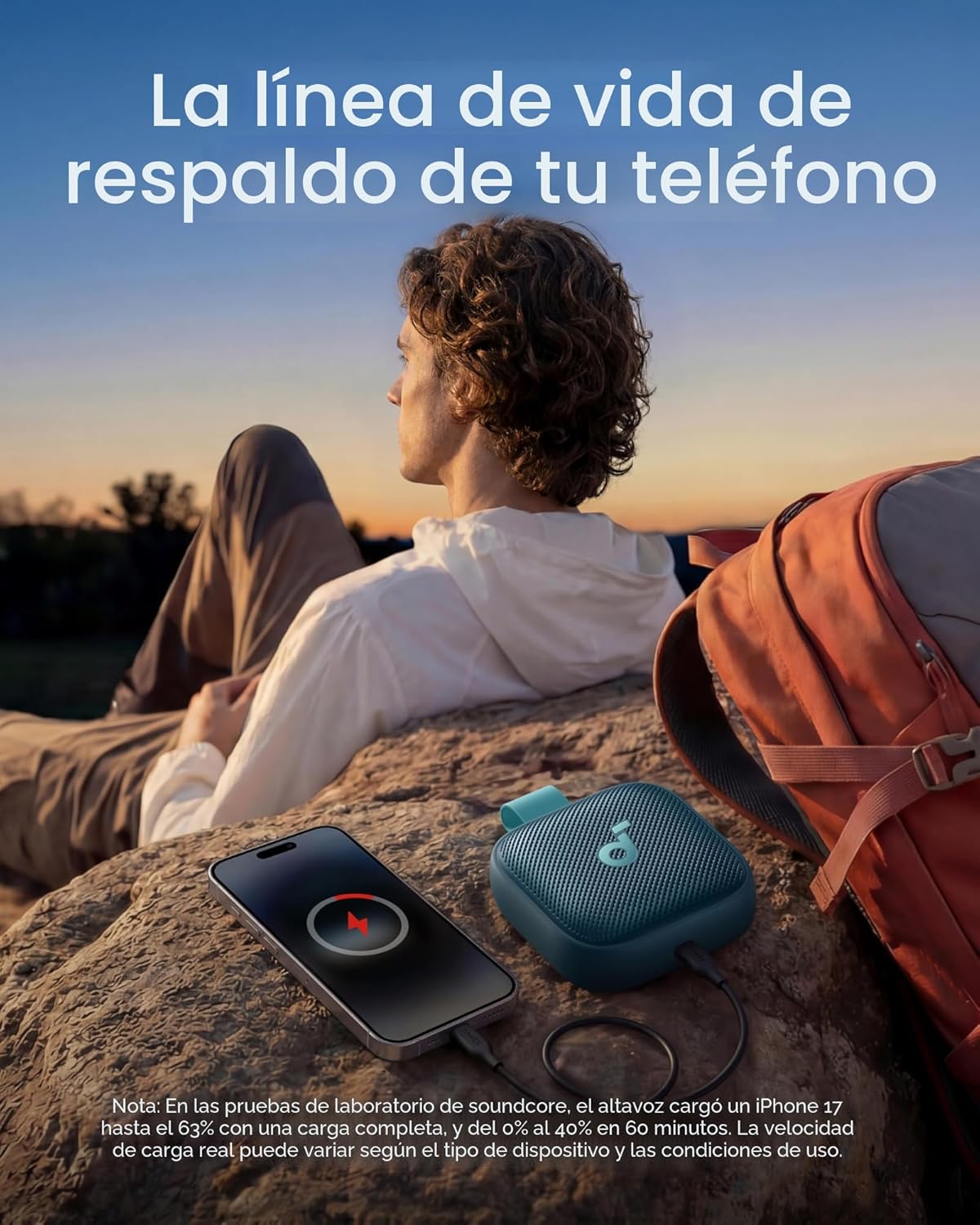 Soundcore Boom Go 3i - Altavoz Bluetooth portátil de Anker, sonido...