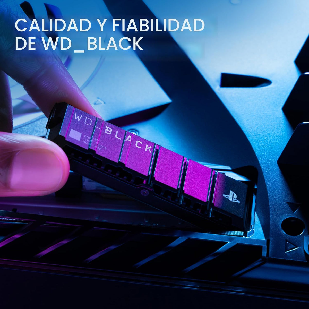 WD_BLACK 8TB SN850P NVMe M.2 SSD Expansión de almacenamiento oficia...