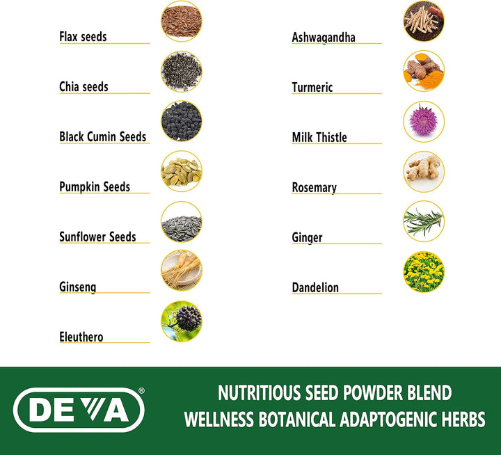 DEVA Tuba Prime - Suplemento dietético multivitamínico vegano de al...