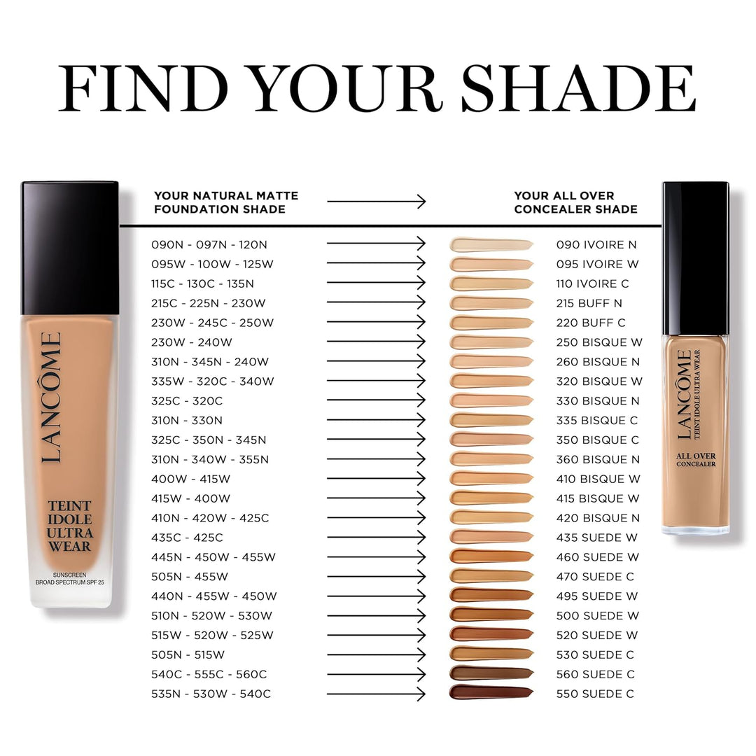 Lancôme Teint Idole Ultra Wear Corrector de Cobertura Completa para...