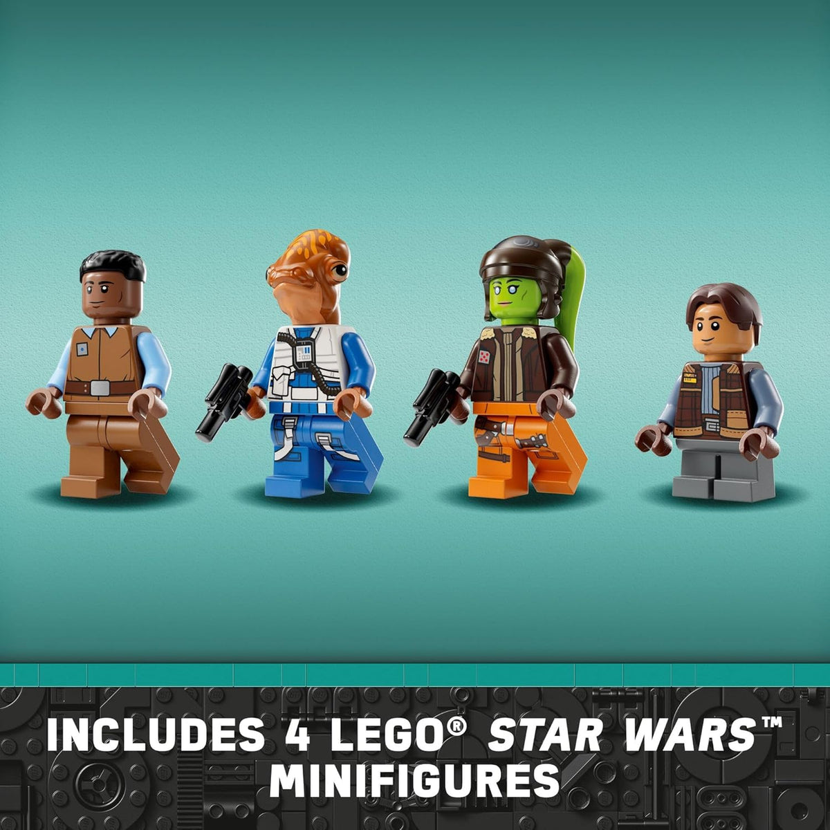 LEGO Star Wars Ahsoka Ghost and Phantom II - Juguete de