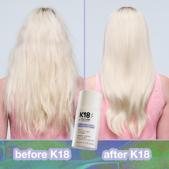 K18 Mascarilla Molecular Capilar Sin Enjuague, Repara el Cabello Se...