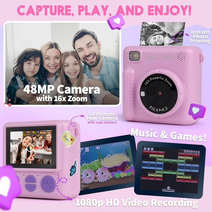 FINcredible Kit Photomaker - Cámara de impresión instantánea para n...