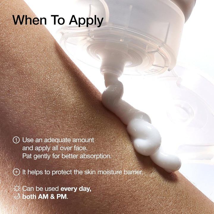 ANUA 3 Ceramide Pantenol Moisture Barrier Cream, hidratante facial...