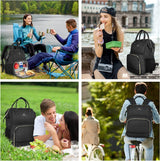MATEIN Mochila de almuerzo para mujer, mochila térmica aislada para...