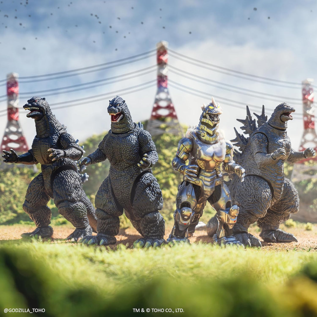 Bandai Namco - Godzilla - Godzilla 2004, juego de figuras de acción...