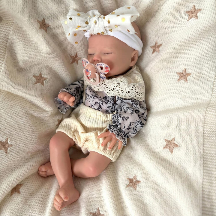 AMZBB Muñeca bebé de silicona de 13 pulgadas \u2013 Muñeca Reborn d...