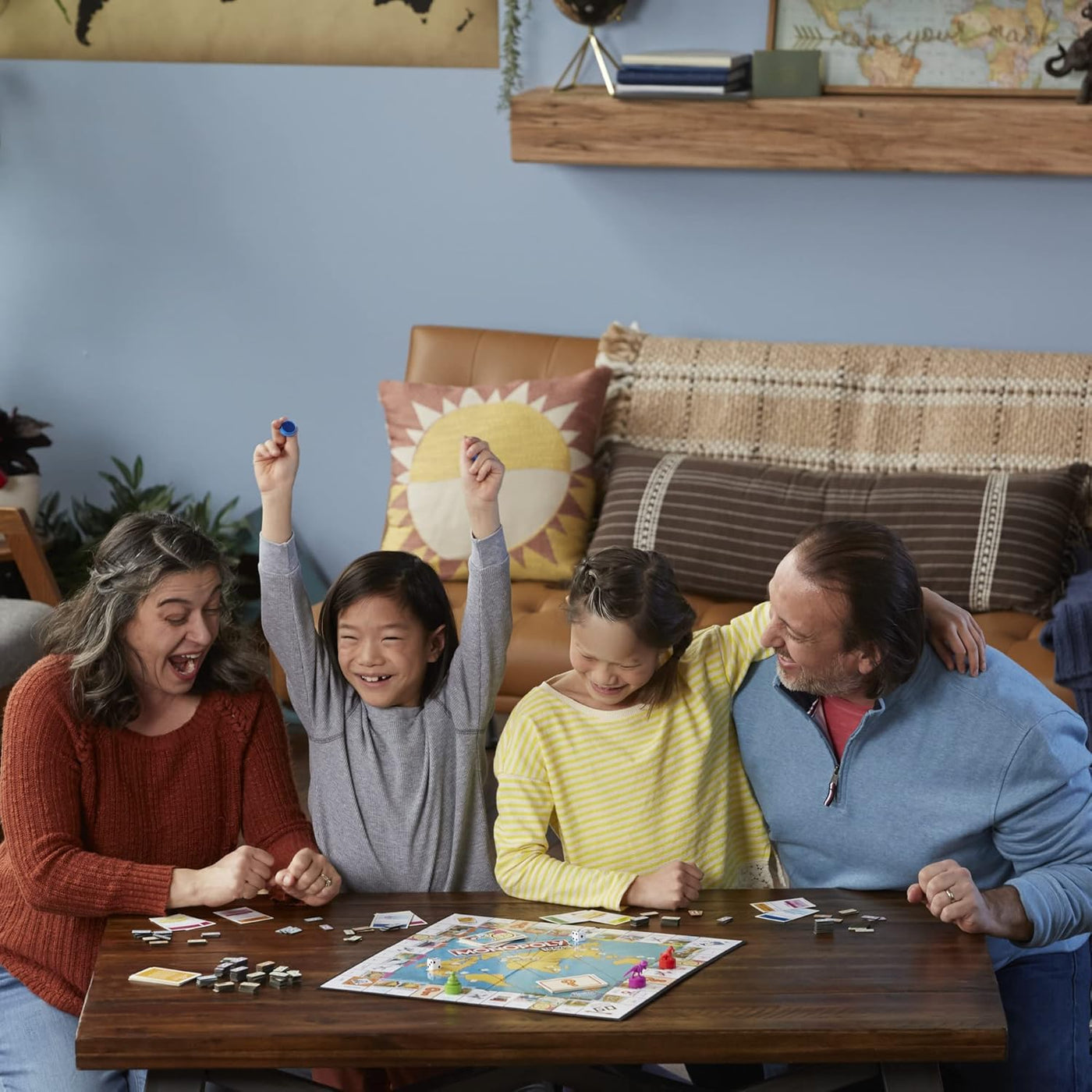 Hasbro Gaming Monopoly World Tour - Juego de mesa con