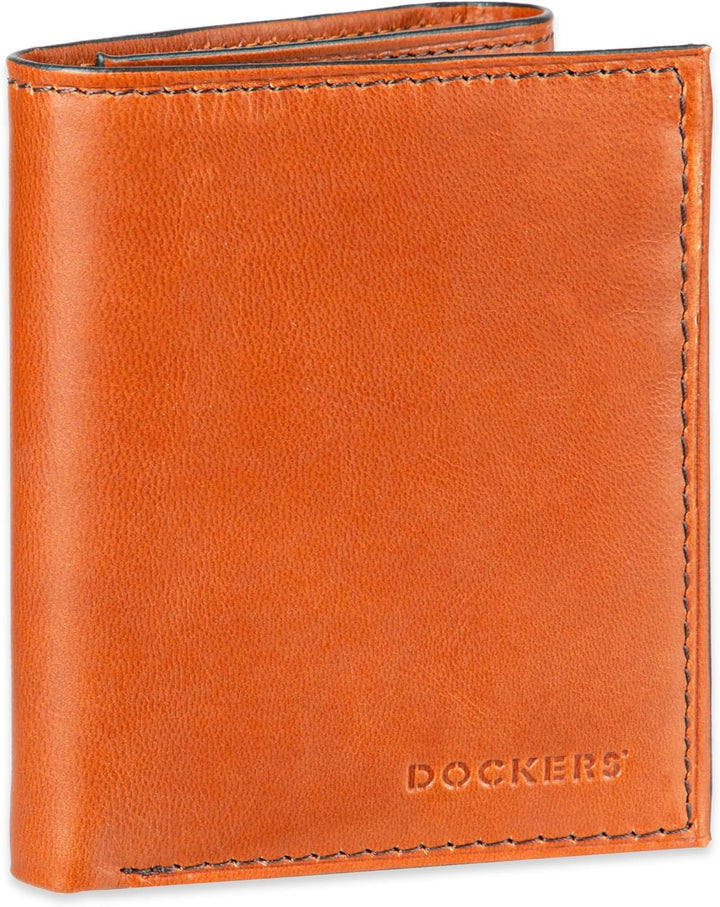 Dockers Billetera de perfil delgado con capacidad extra para hombre...