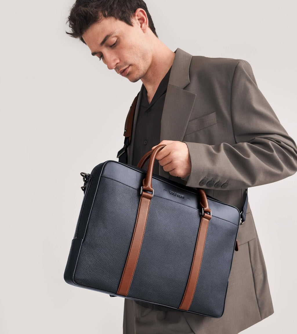 Maletín Triboro de Cuero para Hombre Cole Haan