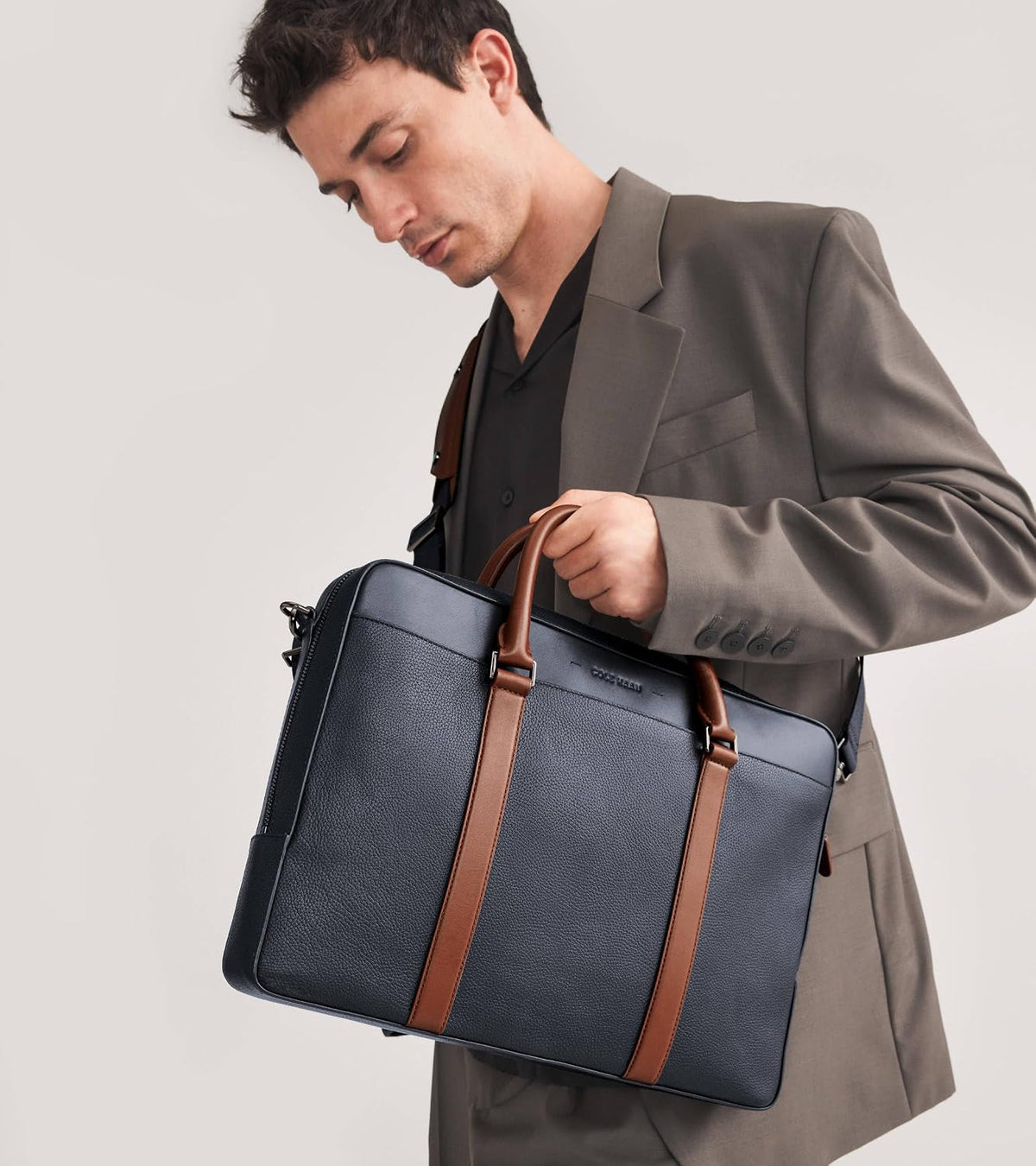 Maletín Triboro de Cuero para Hombre Cole Haan