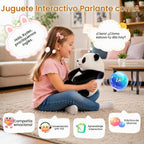 GOLABS Panda Plush AI Toy para niños de 3 años, compañero interactivo