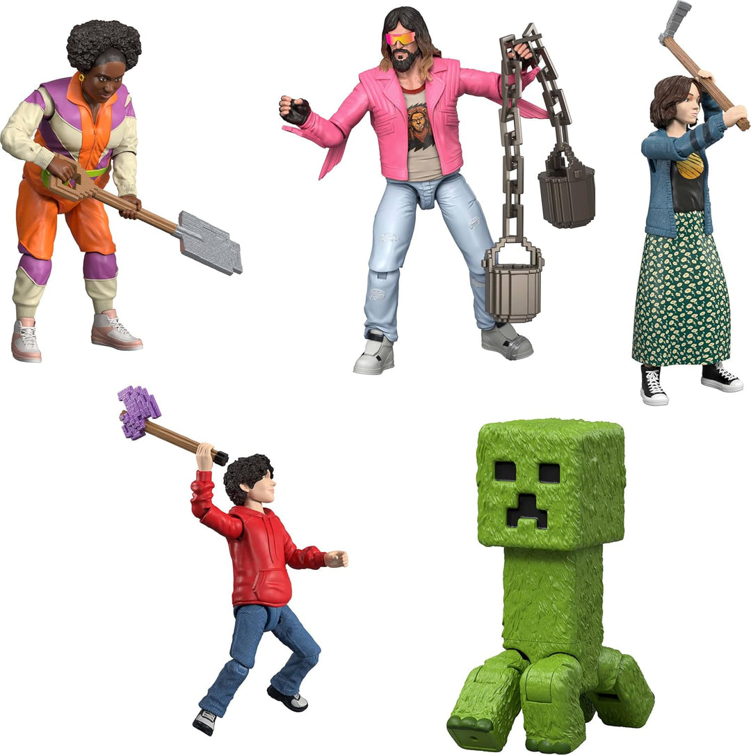 Mattel Minecraft Ultimate Movie Pack con 8 figuras de