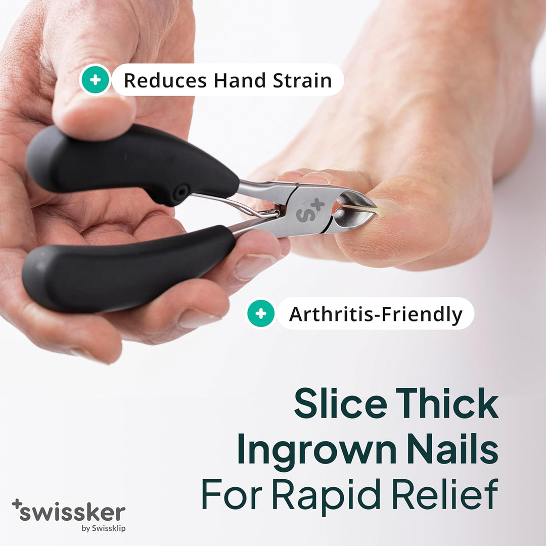 Swissker by Swissklip Cortaúñas para Uñas de los Pies I Cortaúñas R...