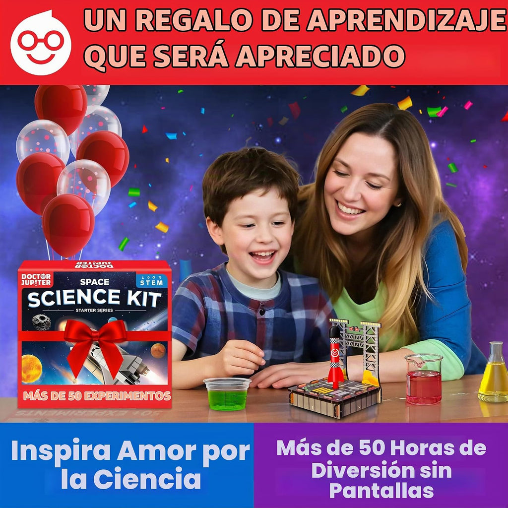 Doctor Jupiter - Juguete de ciencia espacial para niños a partir de 8, 9, 10 años, regalo de cumpleaños