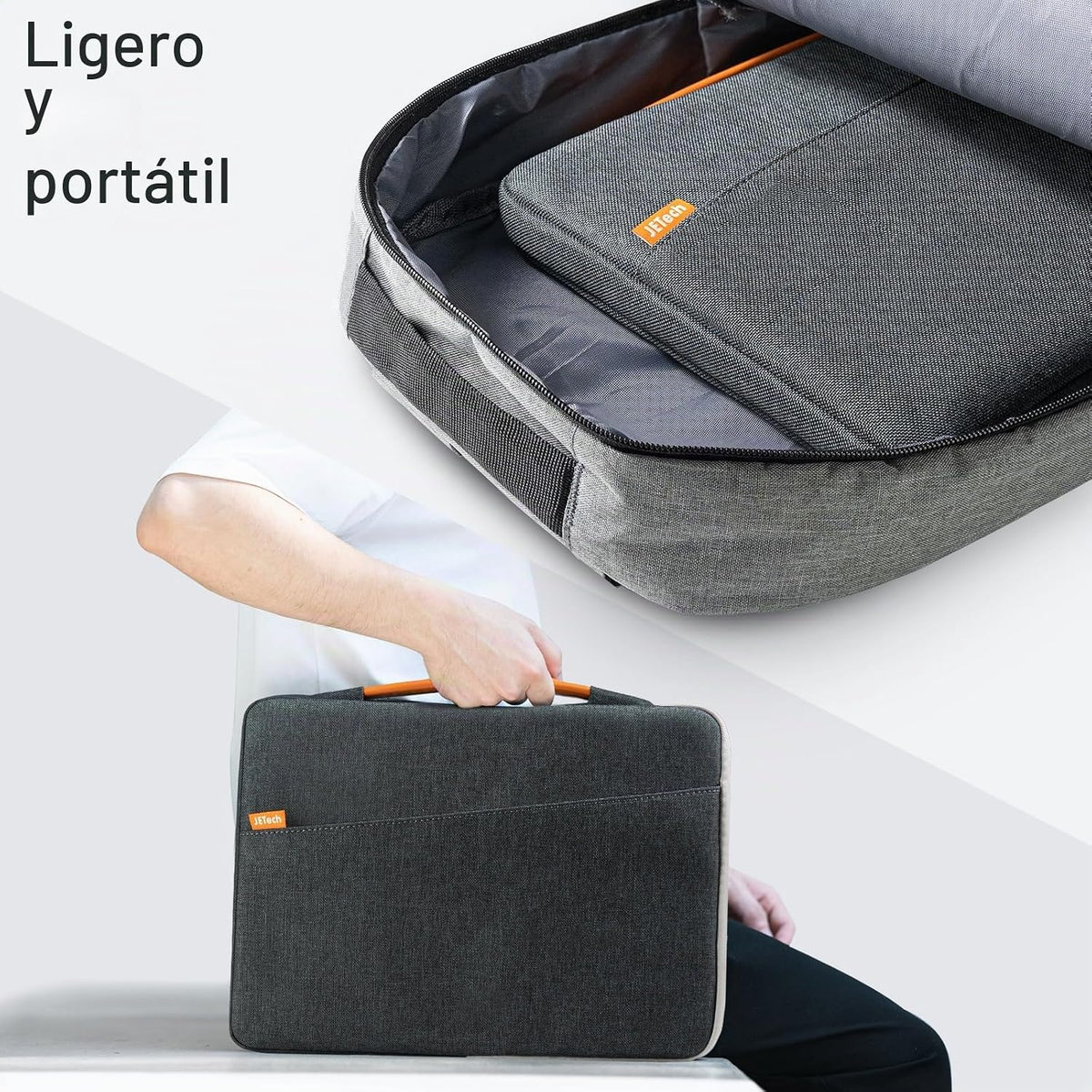 JETech Funda para laptop para MacBook Air\/Pro de 13-14 pulgadas (M...