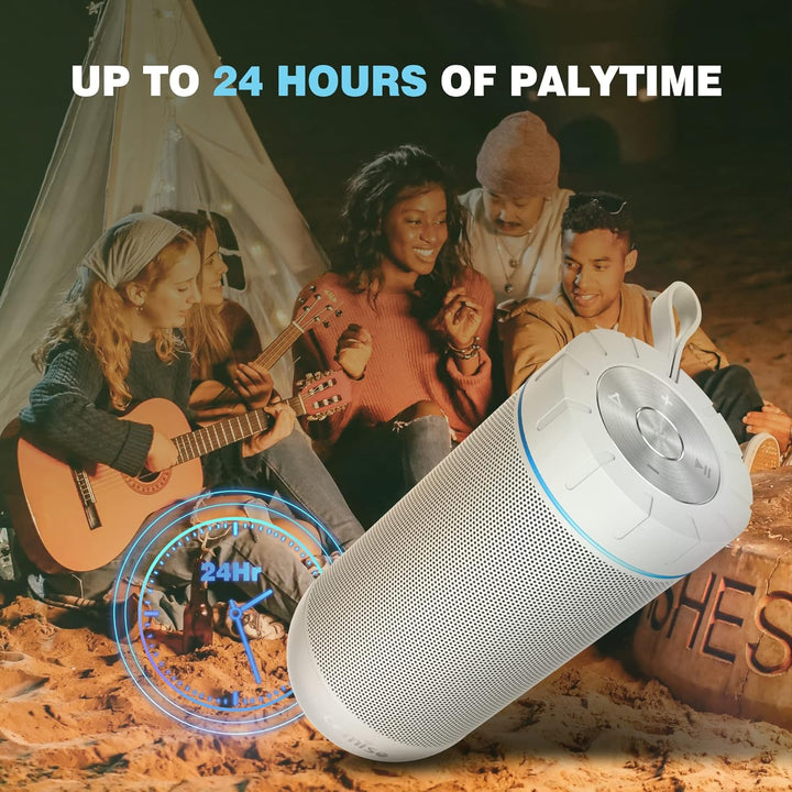 Comiso X26 Altavoz Bluetooth, altavoces impermeables IPX4, sonido e...