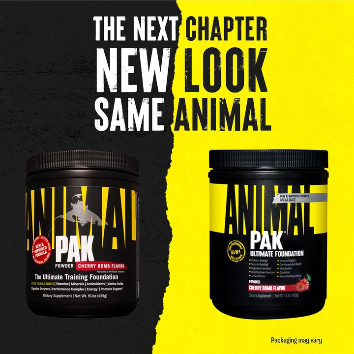 Animal Pak - Práctico Polvo Vitamínico y Suplemento Todo en Uno - Z...