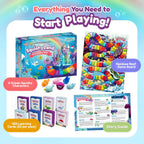 Fidget Game SquishyLand en Rainbow Reef Board Game, Pre-K a 2nd Grade