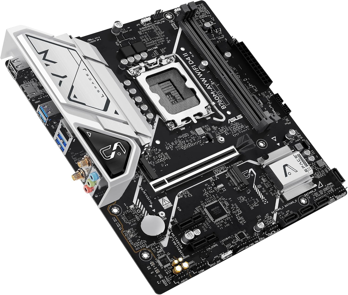 ASUS B760M-AYW WiFi D4 II Intel® B760 (LGA 1700) microATX mATX plac...