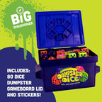 Big Discoveries Dumpster Dice Juego de dados familiares