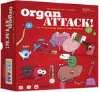 El incómodo juego de cartas Yeti Organ Attack - Divertido juego de anatomía