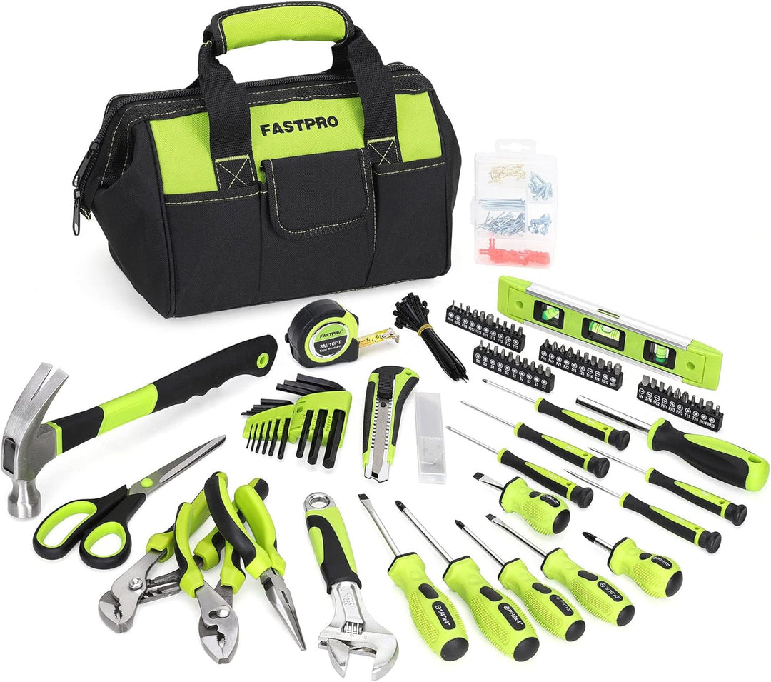 FASTPRO Juego de herramientas para el hogar de 220 piezas, kit de h...