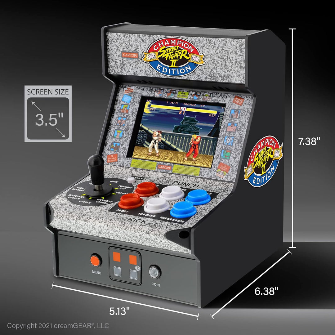 My Arcade - (DGUNL-3283) Micromáquina de arcade Street Fighter 2 Ch...