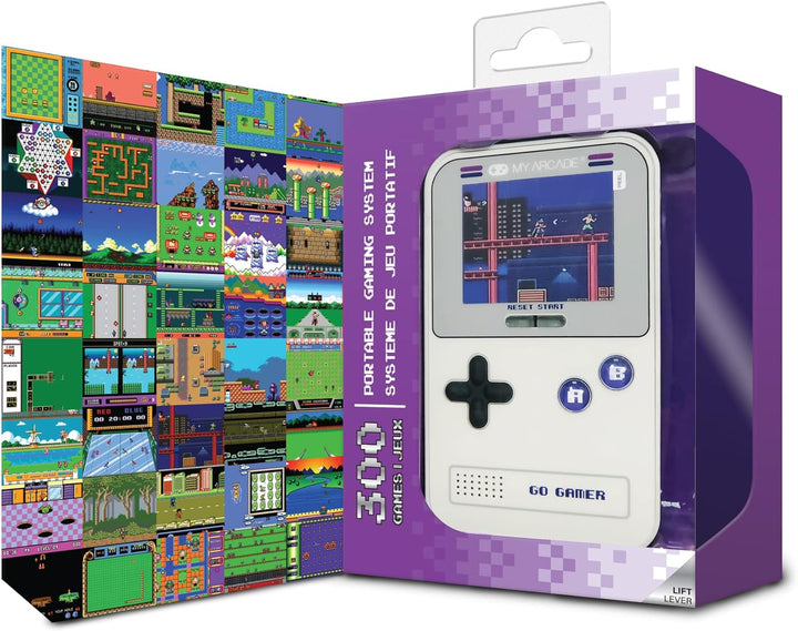 My Arcade Go Gamer Classic-Purple: consola electrónica portátil con...