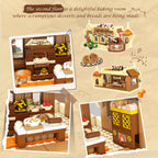 City Bakery Cafe House - Juego de construcción de casa con