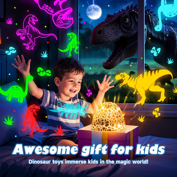PIKOY Juguetes de dinosaurio para niños de 3 a 5 años, regalos de P...
