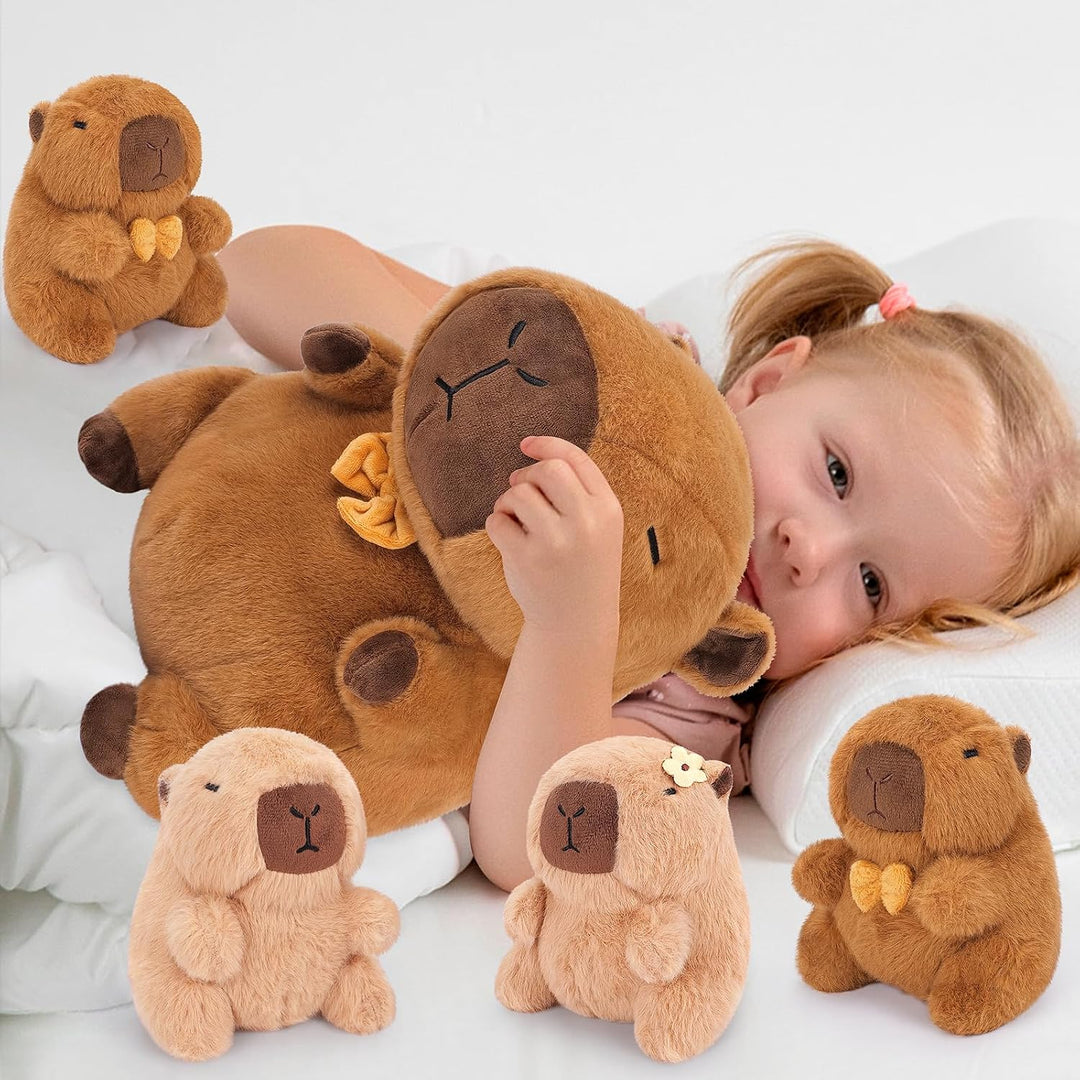 Achwishap Capybara - 5 peluches de Capybara con 4 peluches de Capyb...