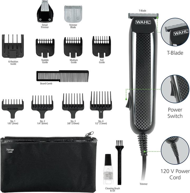 Wahl PowerPro Kit de Recortadora Detalladora con Cable para Aseo Ma...