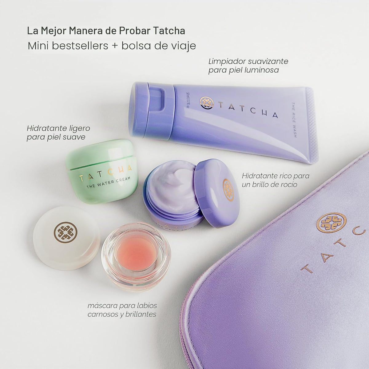 Tatcha 's Travel Essentials Set \u2013 Cuidado de la piel japon...