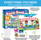 Libro Montessori Busy para niños pequeños de 3 a 5 años - Juguetes de