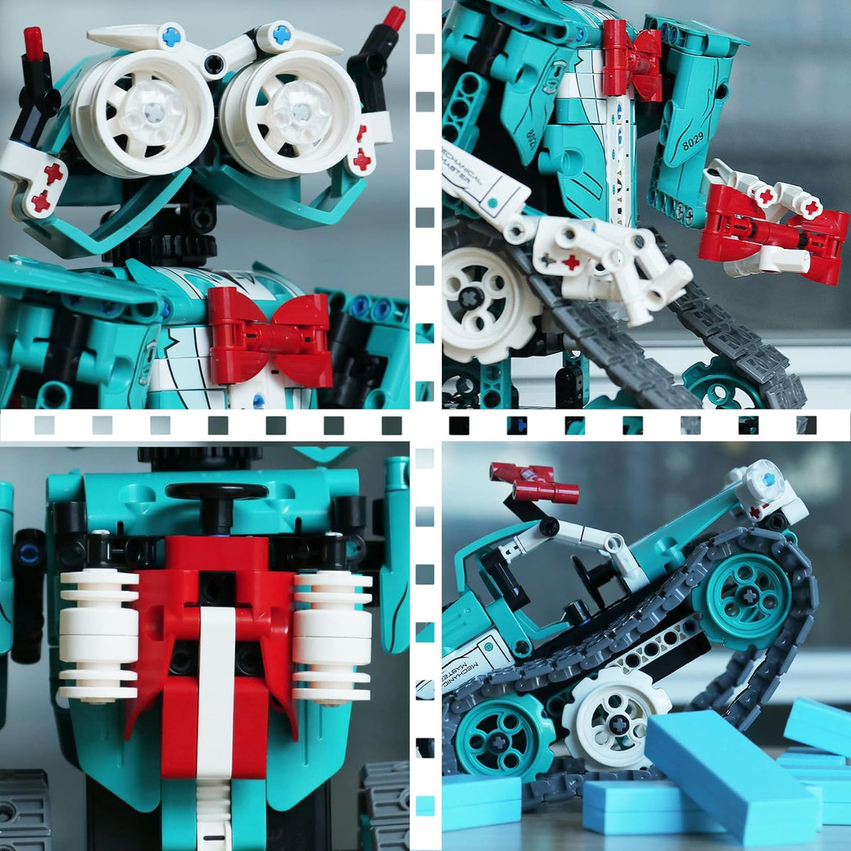IQKidz APP/Kits de construcción STEM de control remoto para niños de 8 a 12 años - Juguetes de automóvil robot 3 en 1, 440 proyectos educativos de ciencia, ideas de regalo para niños y niñas