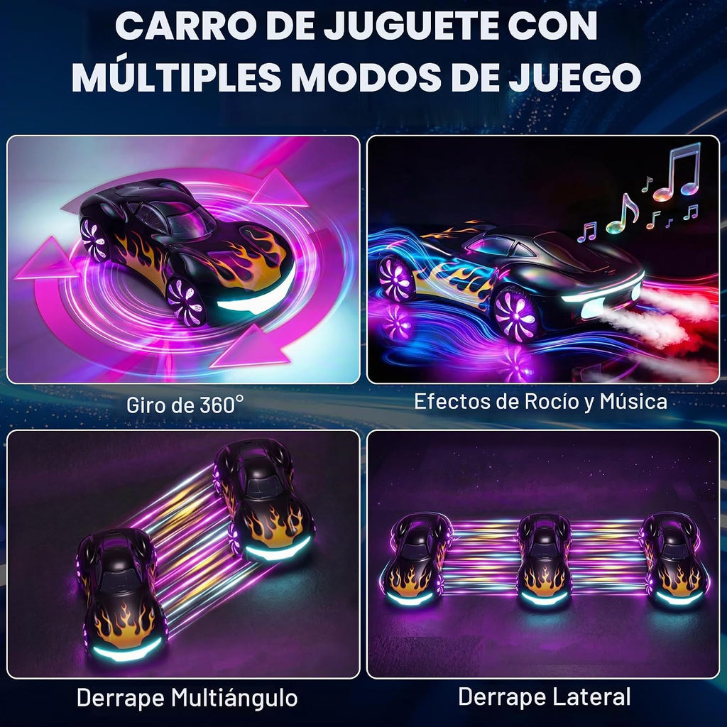 Coche de acrobacias RC con detección de gestos, auto de control remoto a la