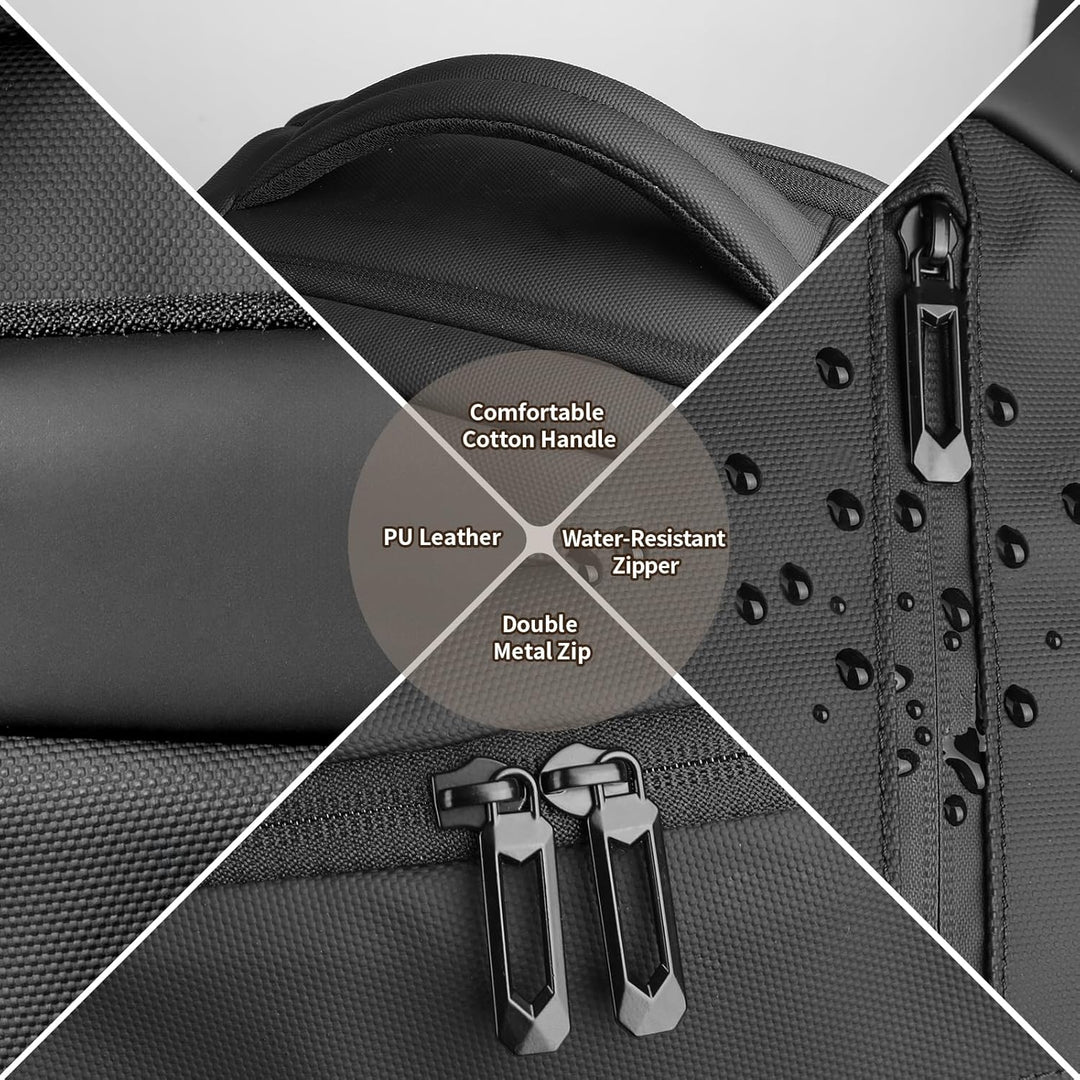 HEROIC KNIGHT Mochila para laptop de 17 pulgadas para hombres y muj...
