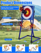 Juego de lanzamiento de hachas para patio trasero, objetivo de