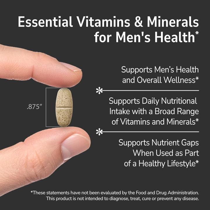 21st Century Mega Multi multivitamínico para hombres, palma enana a...