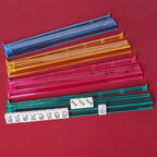 American Mahjong Set, juego de azulejos Mahjong, bolsa roja, 166 azulejos blancos, 4 bastidores todo en uno (Ma Jong, Mah-Jongg, Majiang)