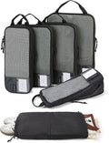 BAGSMART Cubos de compresión para artículos esenciales de viaje