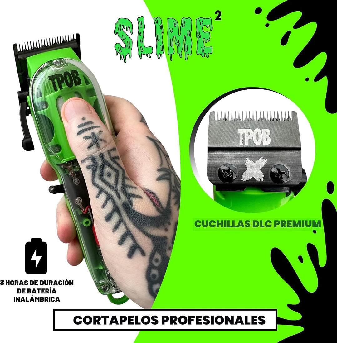 TPOB Slime 2 Cortapelos para barba para hombres de 6800 RPM con est...